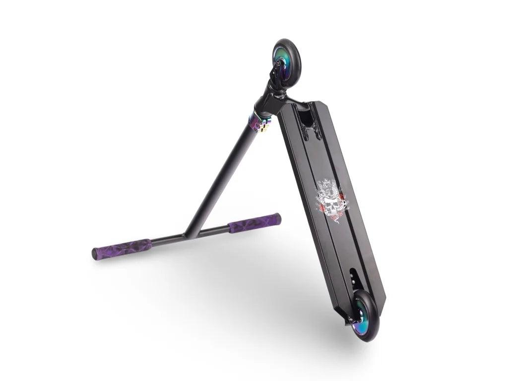 SKITT Freestyle Scooter VENOM Black Rainbow XL
