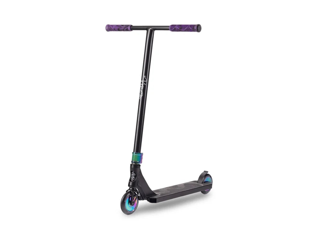 SKITT Freestyle Scooter VENOM Black Rainbow XL