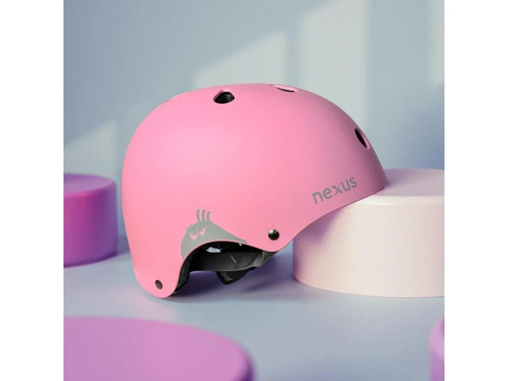 Nexus Stunt Scooter Helmet Pink