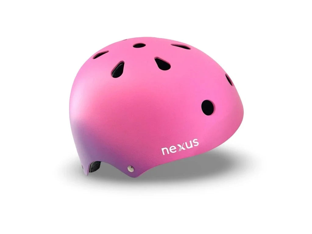 Nexus Stunt Scooter Helmet Pink Galaxy