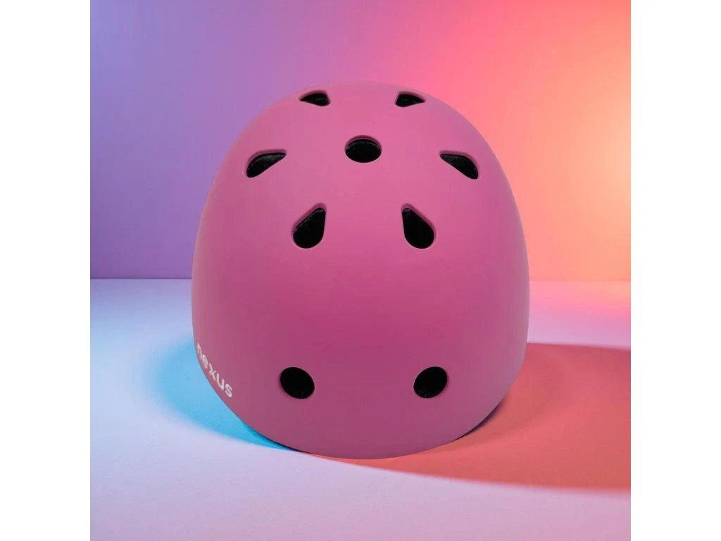 Nexus Stunt Scooter Helmet Pink Galaxy