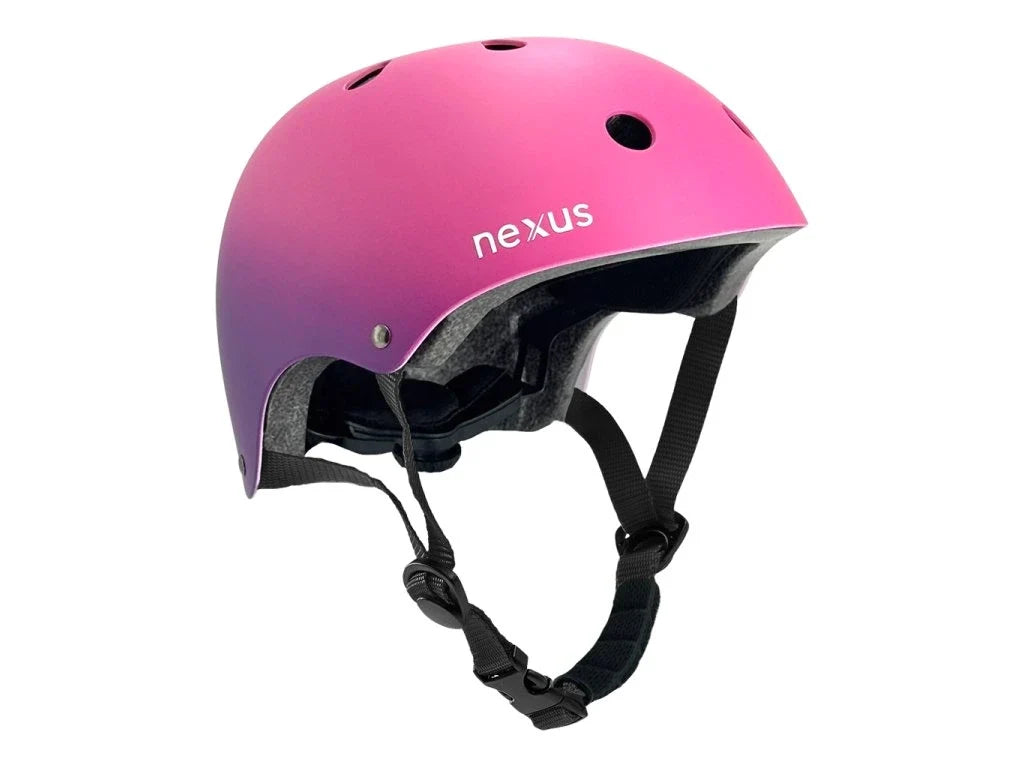 Nexus Stunt Scooter Helmet Pink Galaxy