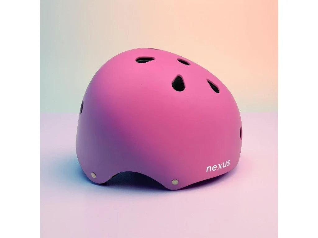 Nexus Stunt Scooter Helmet Pink Galaxy