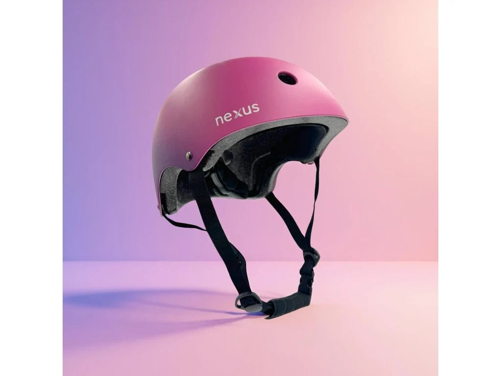 Nexus Stunt Scooter Helmet Pink Galaxy