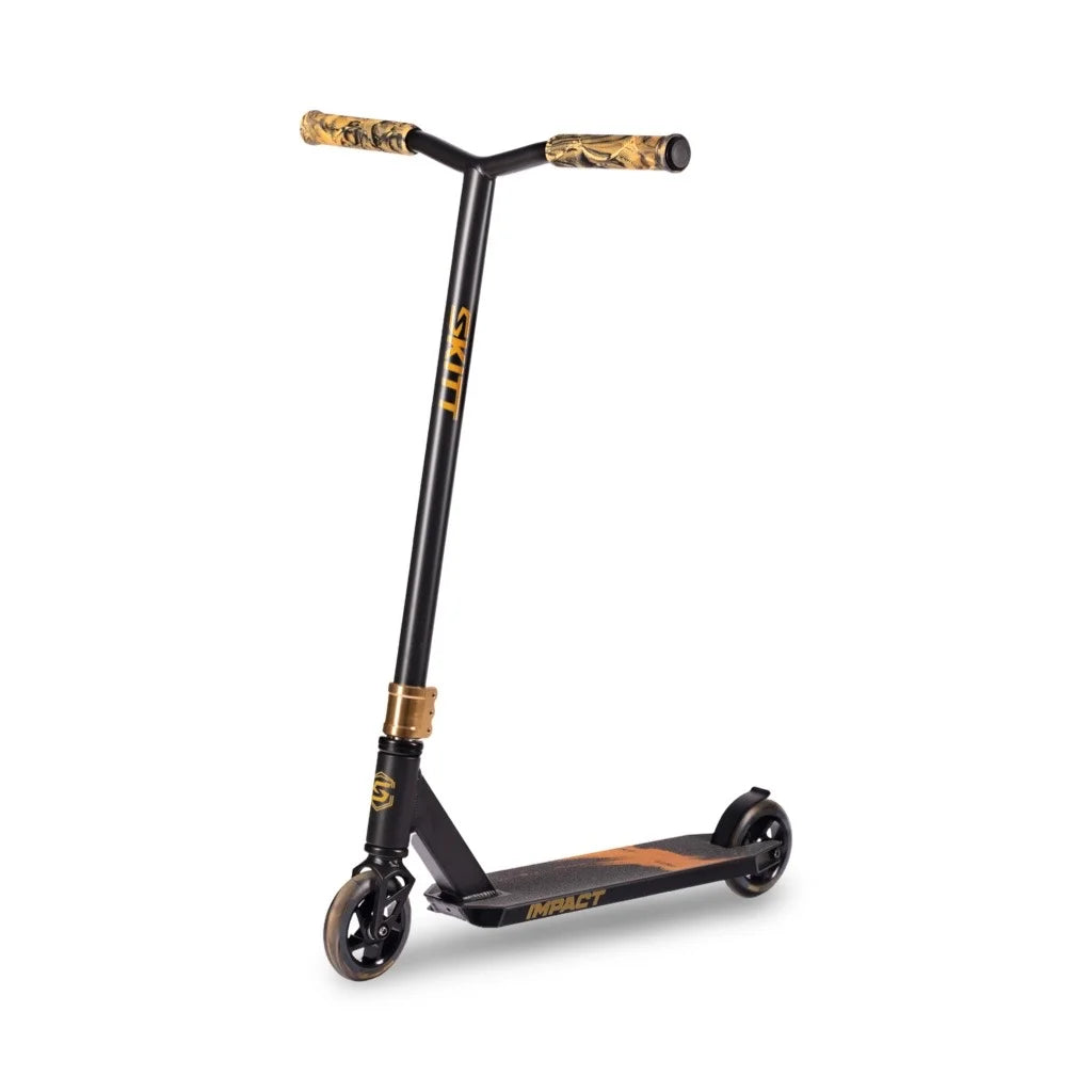 SKITT Freestyle Scooter IMPACT Black Gold – 84 cm Overall Height