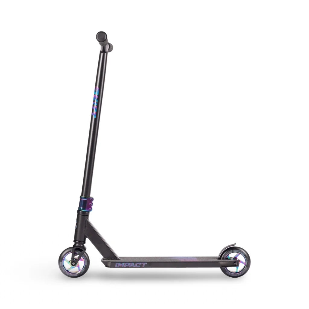 SKITT Freestyle Scooter IMPACT Black Rainbow – 84 cm Overall Height