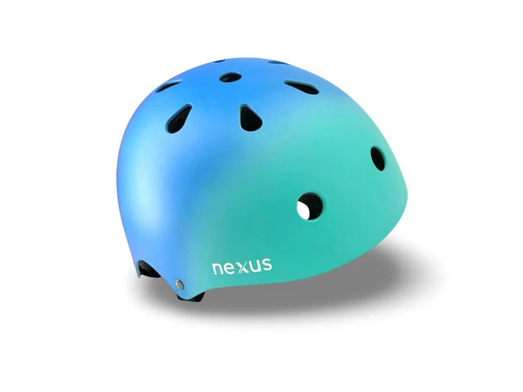 Nexus Stunt Scooter Helmet Blue Galaxy